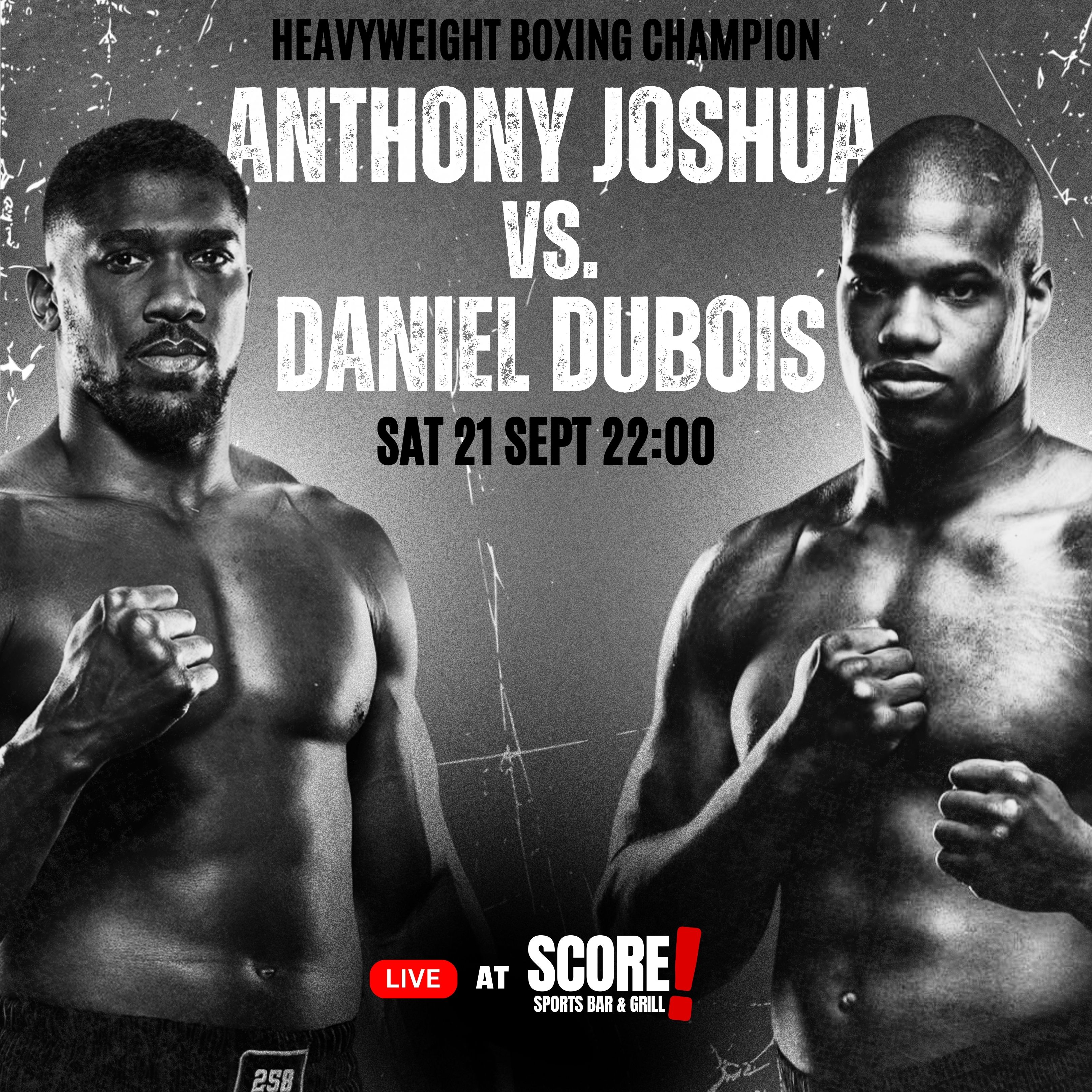JOSHUA VS DUBOIS